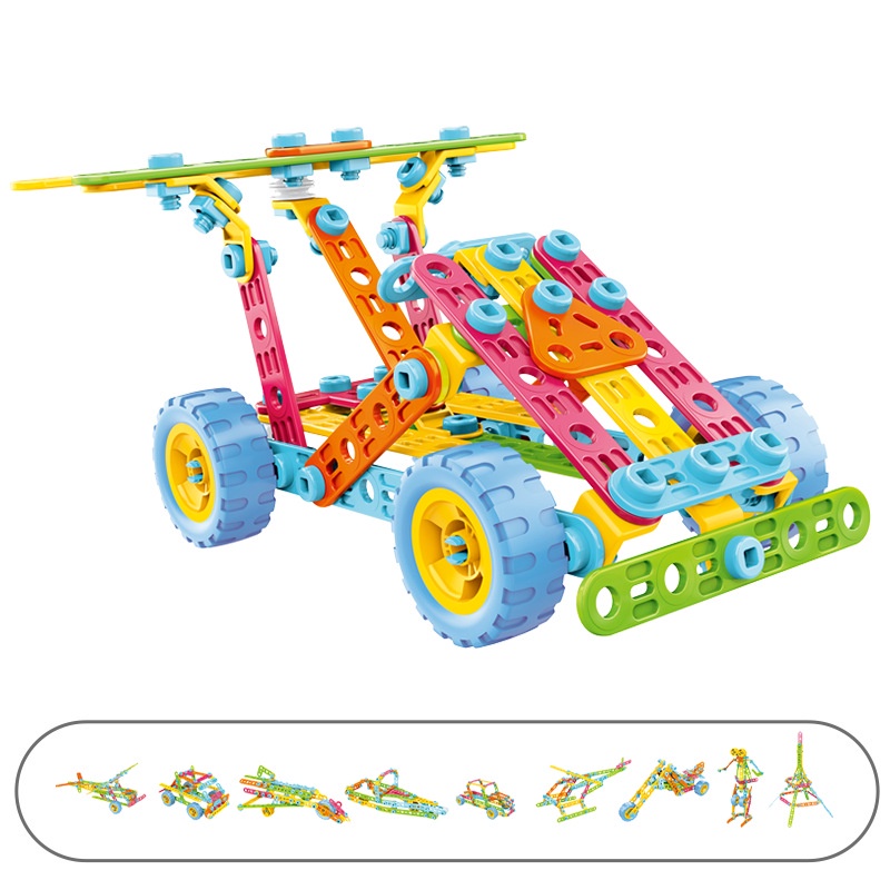 Bộ 179 Món Đồ Chơi Lắp Ráp Ốc Vít Cho Bé