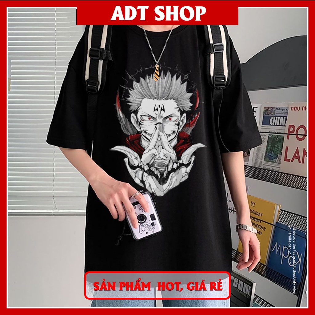 BST Áo thun Jujutsu Kaisen Ryomen Sukuna Satoru Gojo 5 mẫu mới đang HOT nhất 2022 - Áo Anime siêu chất, cực độc