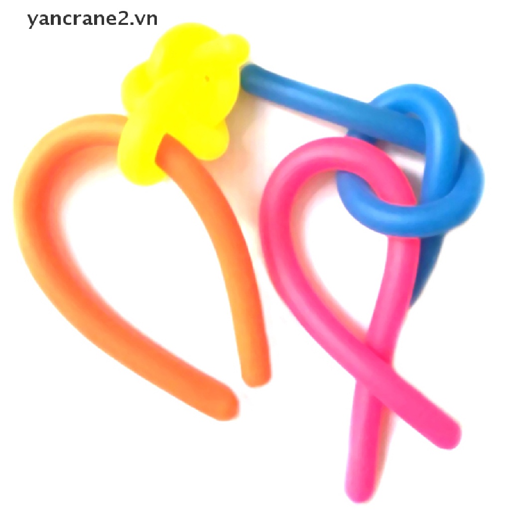{FCC} Đồ Chơi Dây Đàn Hồi Giảm Căng Thẳng fidgets Mì autism / adhd / squeeze fidgets