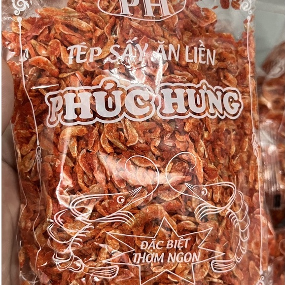 Tép sấy bịch tiện lợi an toàn vệ sinh , dùng để chế biến các món ăn liền không cần sơ chế thientustoret