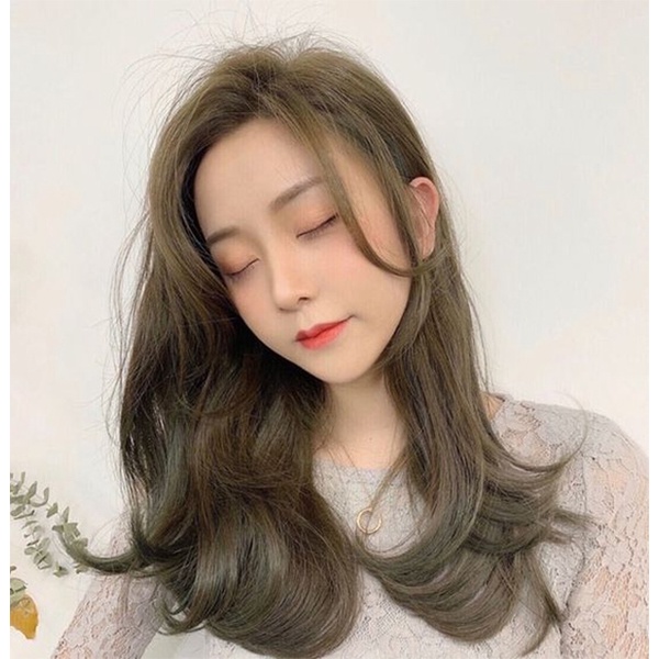 Thuốc nhuộm tóc màu NÂU RÊU không cần tẩy tóc Kirei Hair, KireiHair, KIREIHAIR