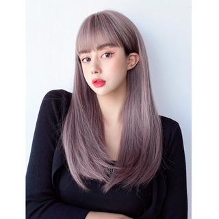 Tóc giả nữ nanno 🥰🥰FREESHIP😍😍 TÓC NGUYÊN ĐẦU THẲNG LỠ 40CM, MS1799