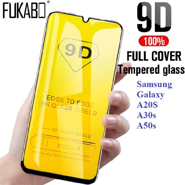[Sale 50%] Kính cường lực full màn  cao cấp sam sung A10S,A20S,A30S,A50S,A70S