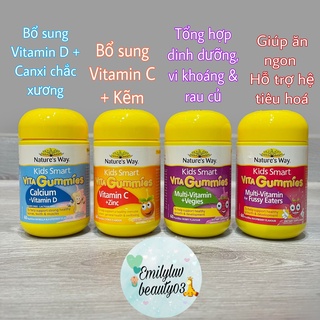 Vita Gummies Nature's Way [Úc] Kẹo gôm bổ sung vitamin 60 viên cho bé từ 2 tuổi+
