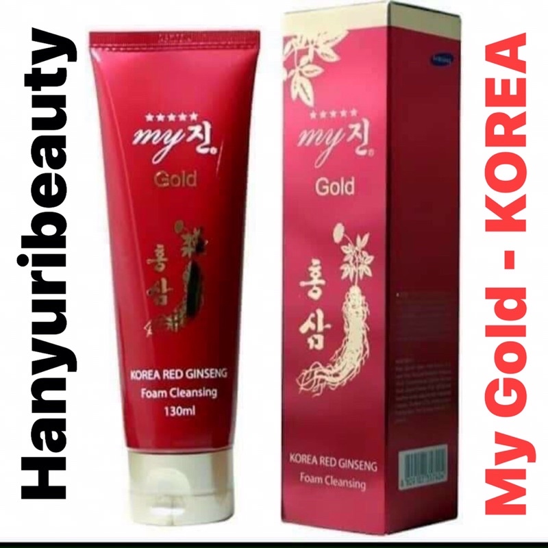 [Chính hãng] Sữa rửa mặt Hồng sâm My Gold 130ml Hàn  quốc | BigBuy360 - bigbuy360.vn