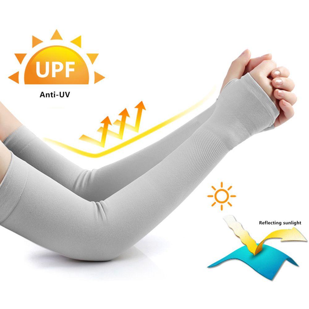 Găng Tay Chống Nắng Tia UV Bằng Lụa Lạnh Thoáng Khí Hàng Mới