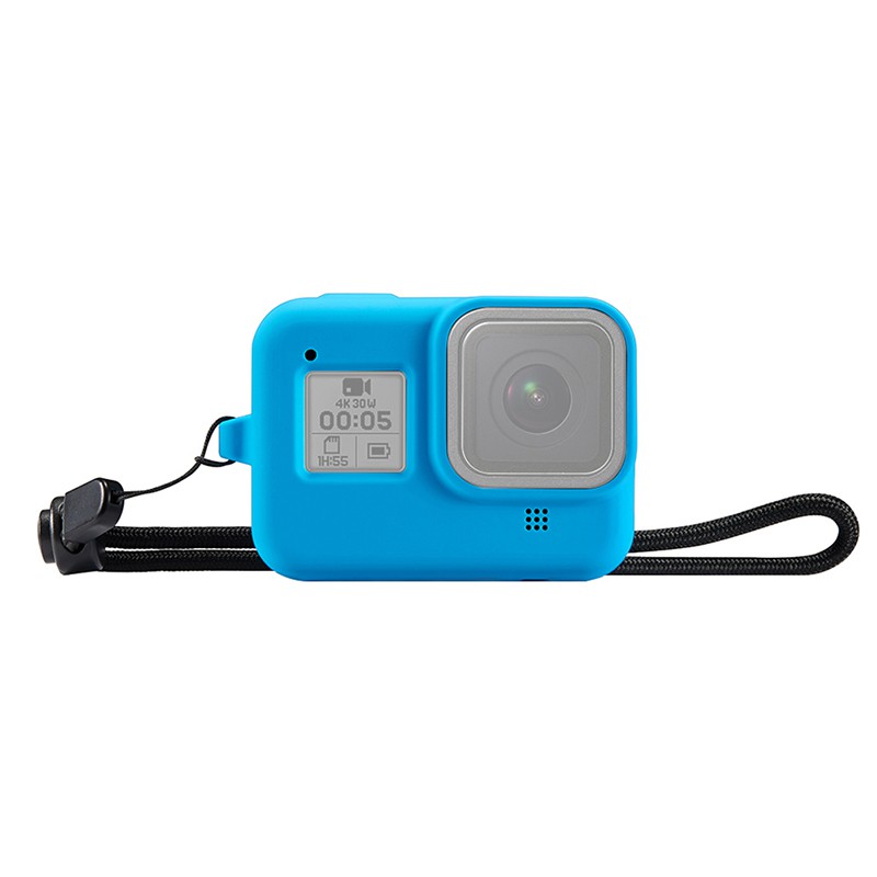 Ốp silicon chống sốc bảo vệ khung máy ảnh GoPro 8 chuyên dụng