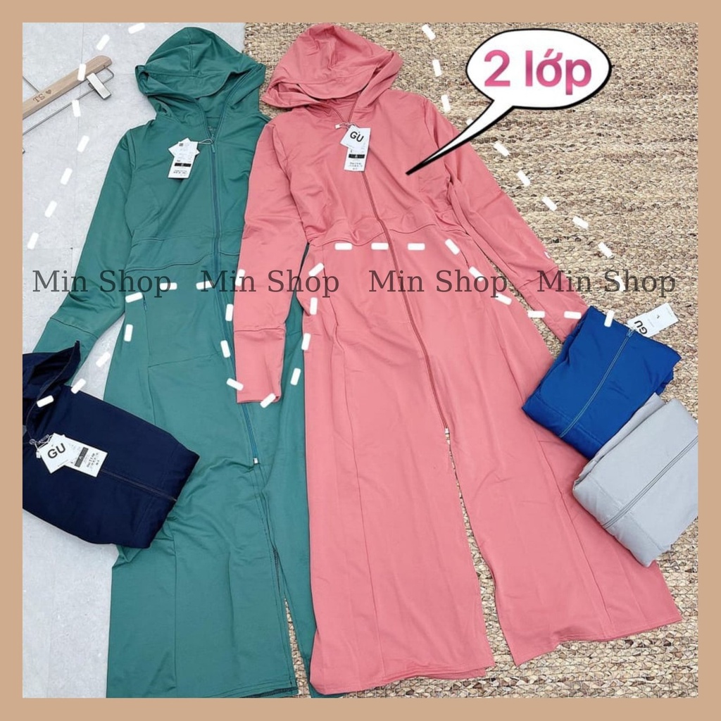 ☬Áo Choàng Chống Nắng Nữ 2 Lớp Dày Dặn | BigBuy360 - bigbuy360.vn