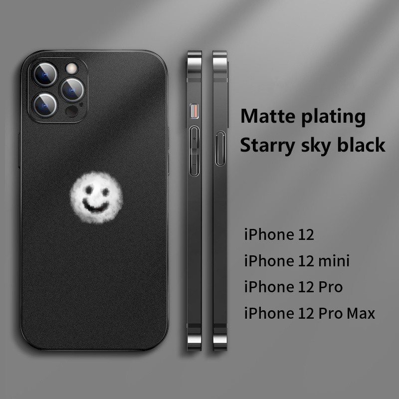 Ốp Điện Thoại Silicone Mềm Nhám Mạ Điện Cho iPhone 12 Pro 11 Pro Max 12 Pro Max 12