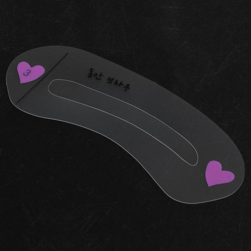 (Hàng Mới Về) Set 6 Khuôn Kẻ Lông Mày Trang Điểm Tiện Dụng | BigBuy360 - bigbuy360.vn