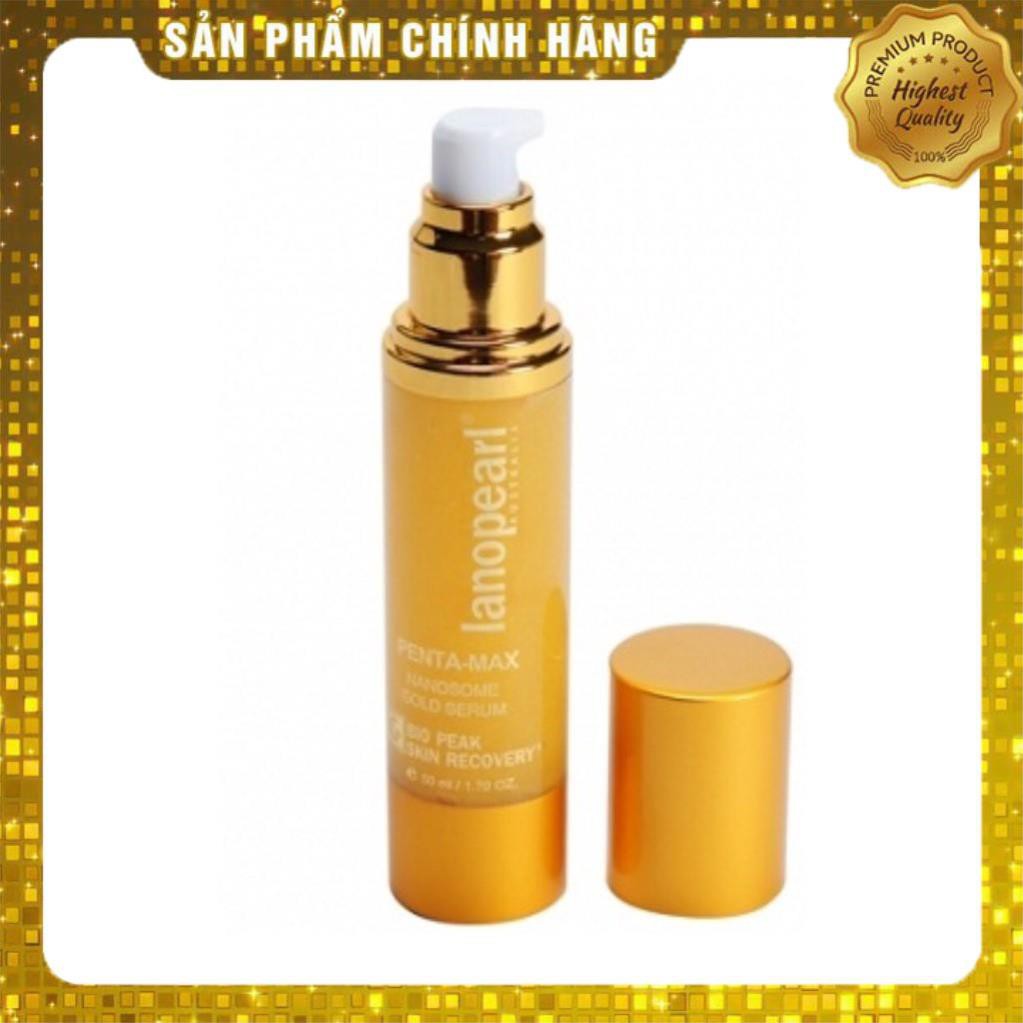 Serum chống nhăn Tinh chất vàng và Nhau thai cừu cho da nhờn - Lanopearl - 50ml - Úc