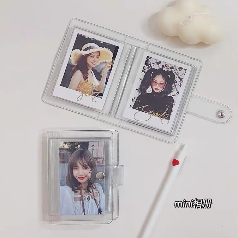 mini collect book trong suốt sổ đựng card ảnh idol Hàn Quốc winzige