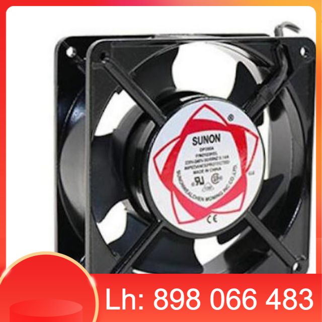 Quạt Tản Nhiệt 220V Sunon DP200A 12x12x3.8CM🍀 Quạt Hút Mùi🍀Quạt Tản Nhiệt🍀 Quạt Thông Gió Gia Đinh