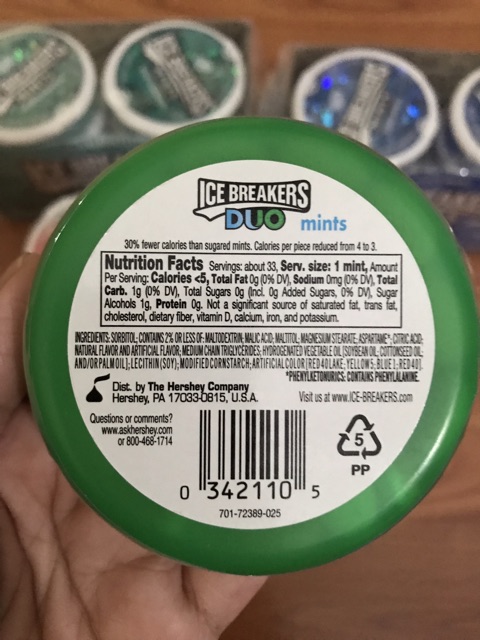 Kẹo ngậm Ice Breakers của Mỹ