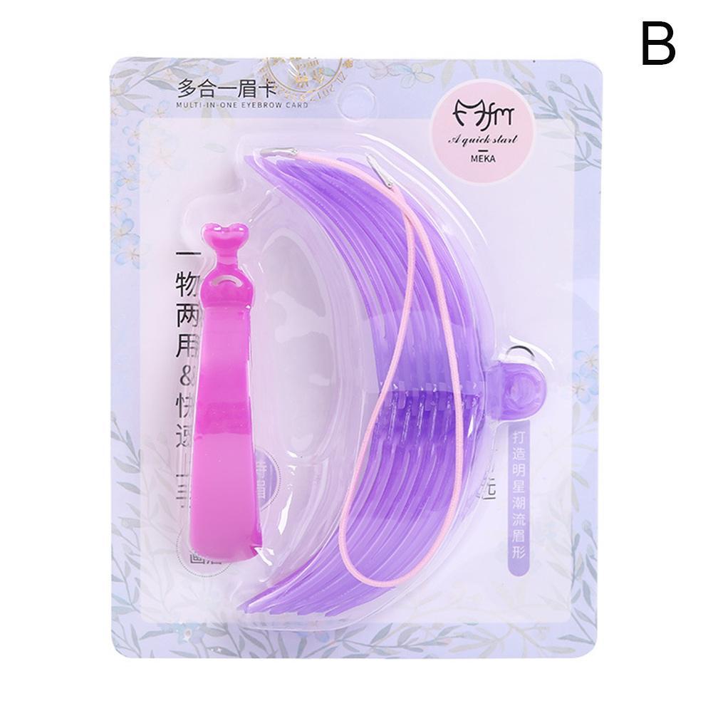 (hàng Mới Về) Khuôn Kẻ Lông Mày 8 Kiểu Khác Nhau Dễ Sử Dụng D9v6 | BigBuy360 - bigbuy360.vn