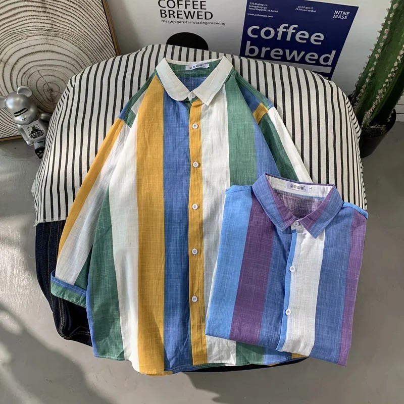 Áo Sơ Mi Tay Dài Phong Cách Âu Mỹ Thời Trang Cho Nam Giới Size M-5Xl | BigBuy360 - bigbuy360.vn