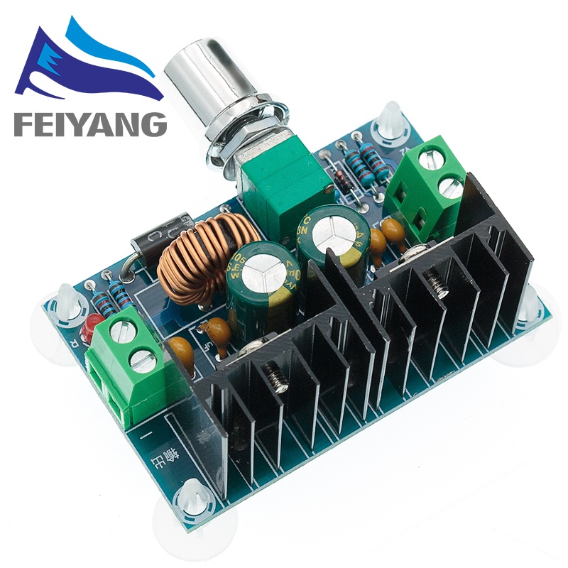 Mô Đun Giảm Áp XH-M401 DC-DC XL4016E1 PWM 4-40V Xuống 1.25-36V 8A 200W