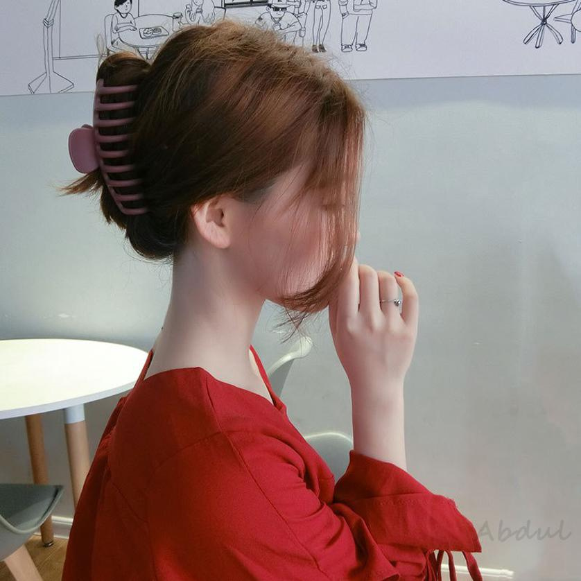 [Abdul] Kẹp tóc thời trang thanh lịch phong cách Hàn Quốc với màu thô acrylic cho dành nữ 394