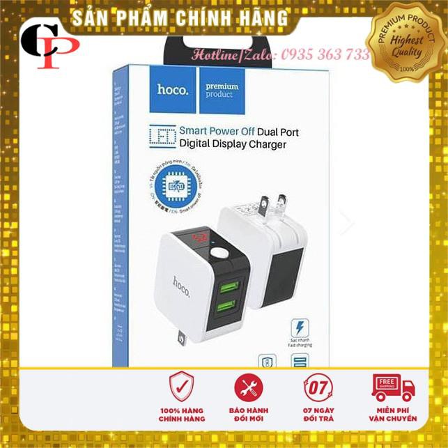 Củ sạc nhanh 💖 CHÍNH HÃNG 💖Sạc nhanh iphone, ipad  Hoco HK5 Tự Ngắt Thông Minh Khi Đầy Pin ✔2 Cổng USB 2.4A | BigBuy360 - bigbuy360.vn