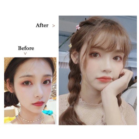 Tóc mái giả mini tự nhiên thời trang dành cho nữ