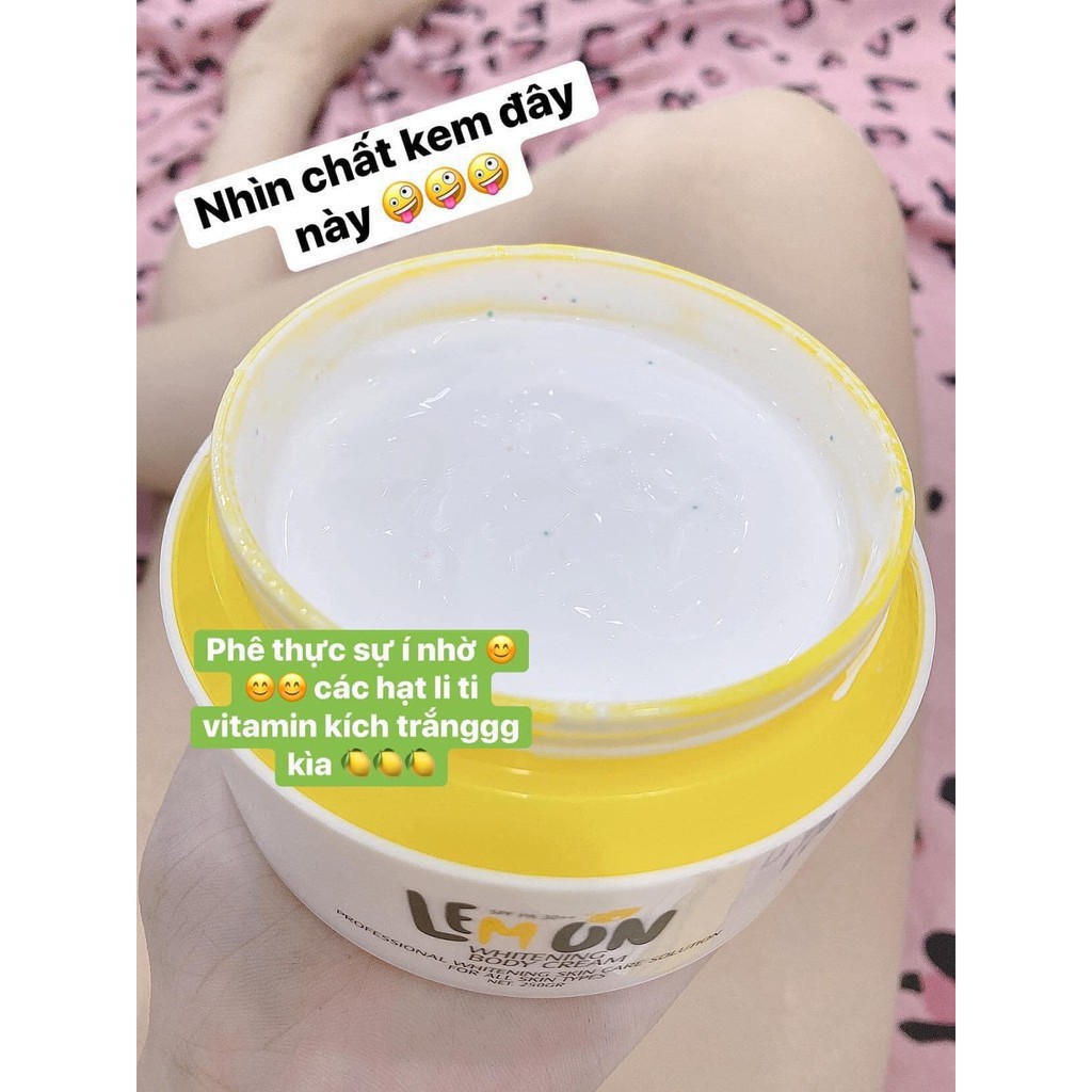 KEM TRẮNG DABODY CHANH BODY LEMON Ủ CHANH KO HỘP HỘP MÓP HÀNG BOM