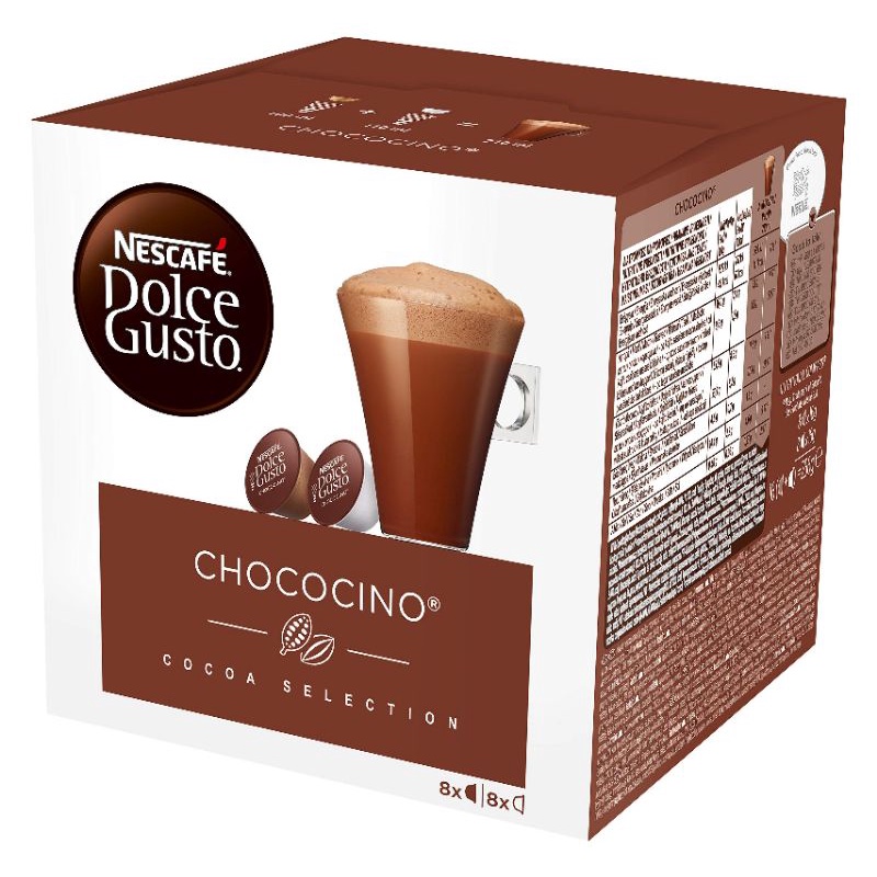 Hộp 16 viên Chococino cho máy Dolce Gusto HSD 08/2022