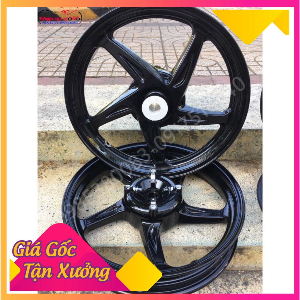 Mâm xe kiểu SH Ý lắp Sh Việt 2012- 2018 (Có ABS,CBS) (Ảnh Sp thật)