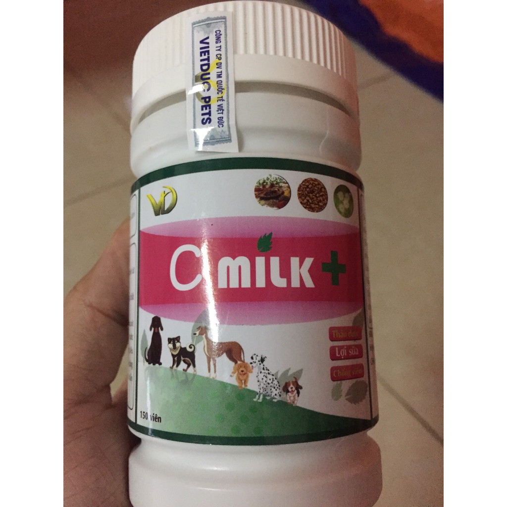 KÍCH SỮA CHO CHÓ MÈO C MILK