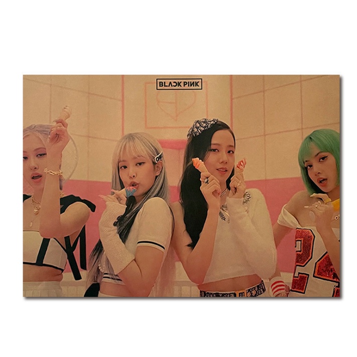 Áp phích hình nhóm nhạc Blackpink