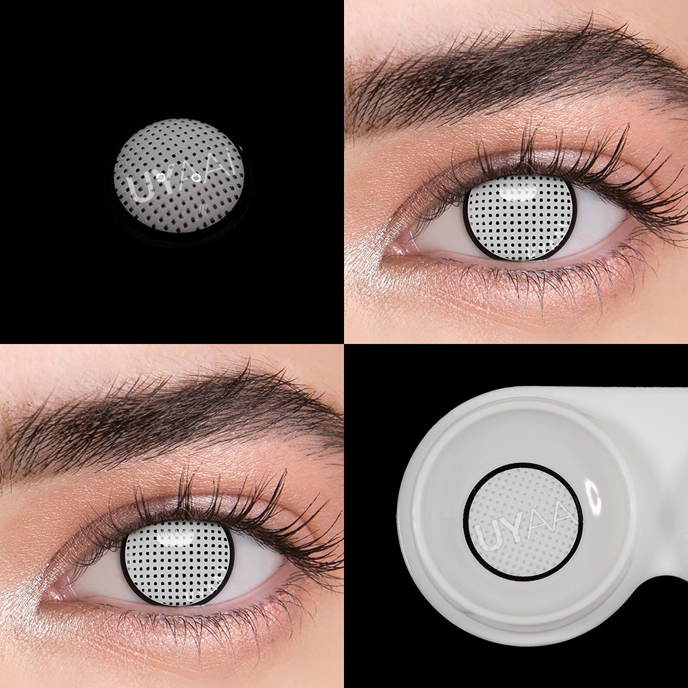 [Hàng mới về] Set 2 kính áp tròng trang điểm mắt 14.5mm phong cách Halloween