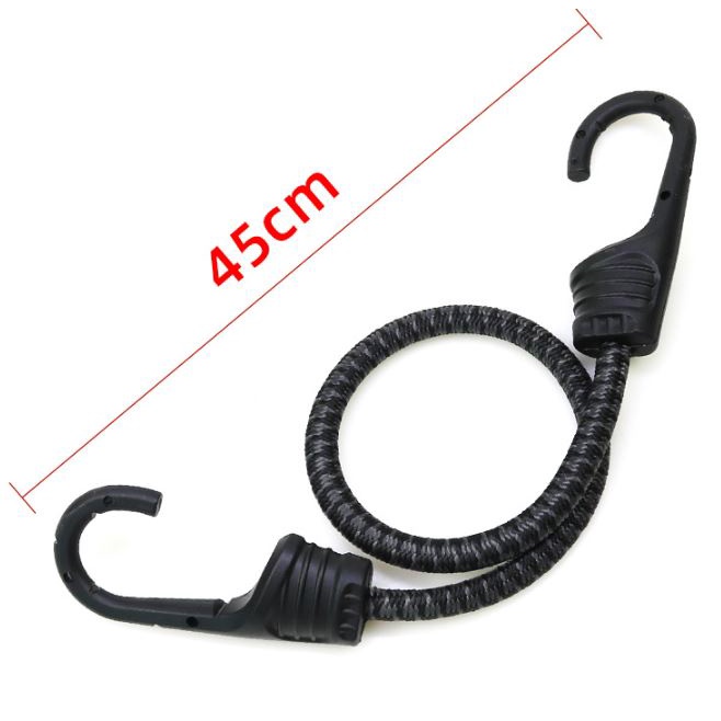 Dây ràng baga xe đạp móc thép bọc nhựa 30 / 45 / 60 / 90cm