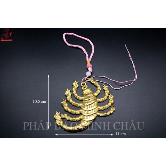 CỬU ĐẦU TRÙNG TO (VÀNG - ĐEN)