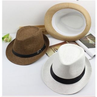 Mũ phớt giấy đi biển vành nhỏ