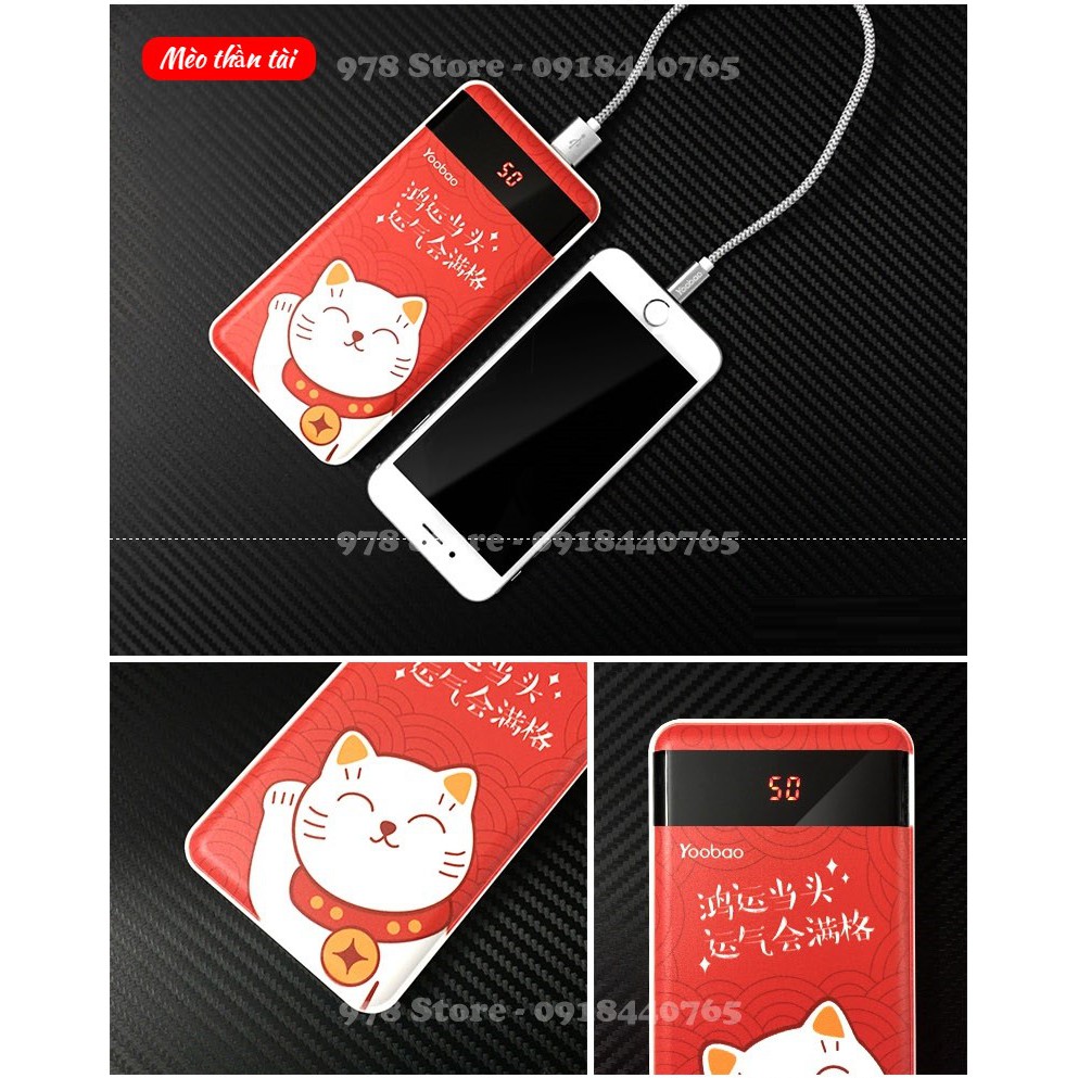 [CHÍNH HÃNG] Pin sạc dự phòng Yoobao P10000L 10000mAh -Pin dự phòng Yoobao S10-1 | BigBuy360 - bigbuy360.vn