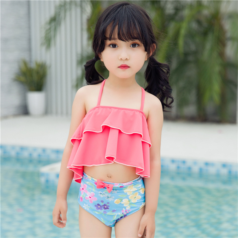 Bộ Đồ Bơi Hai Mảnh Phong Cách Hàn Quốc Cho Bé Gái | BigBuy360 - bigbuy360.vn