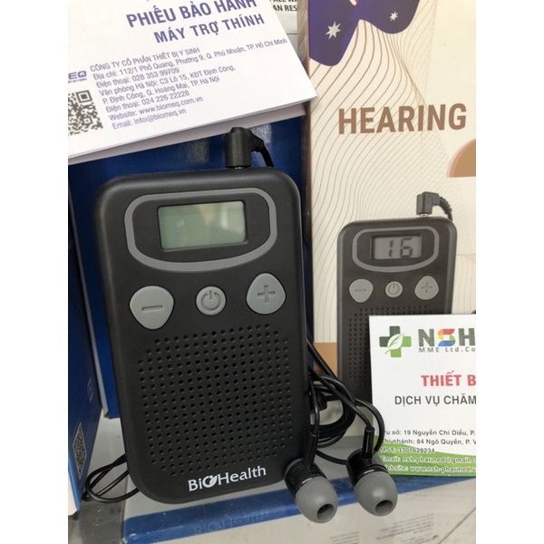 ❤️ Tai nghe máy trợ thính bỏ túi có dây Biohealth JH-238 JH238  Máy