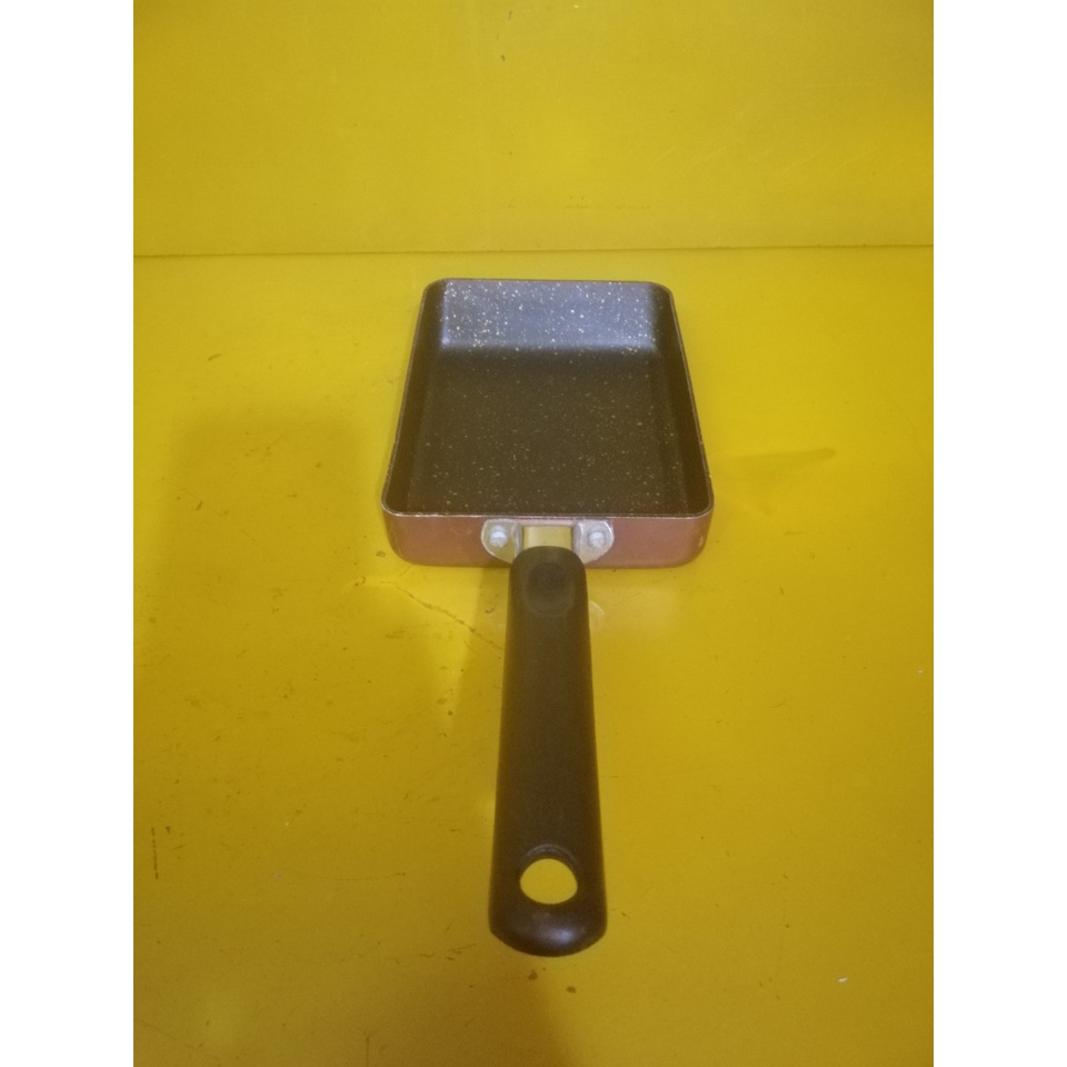 Chảo chống dính nội địa Nhật (hình chữ nhật), size 13*18cm, cao 3cm (mã 603), Dùng được bếp từ