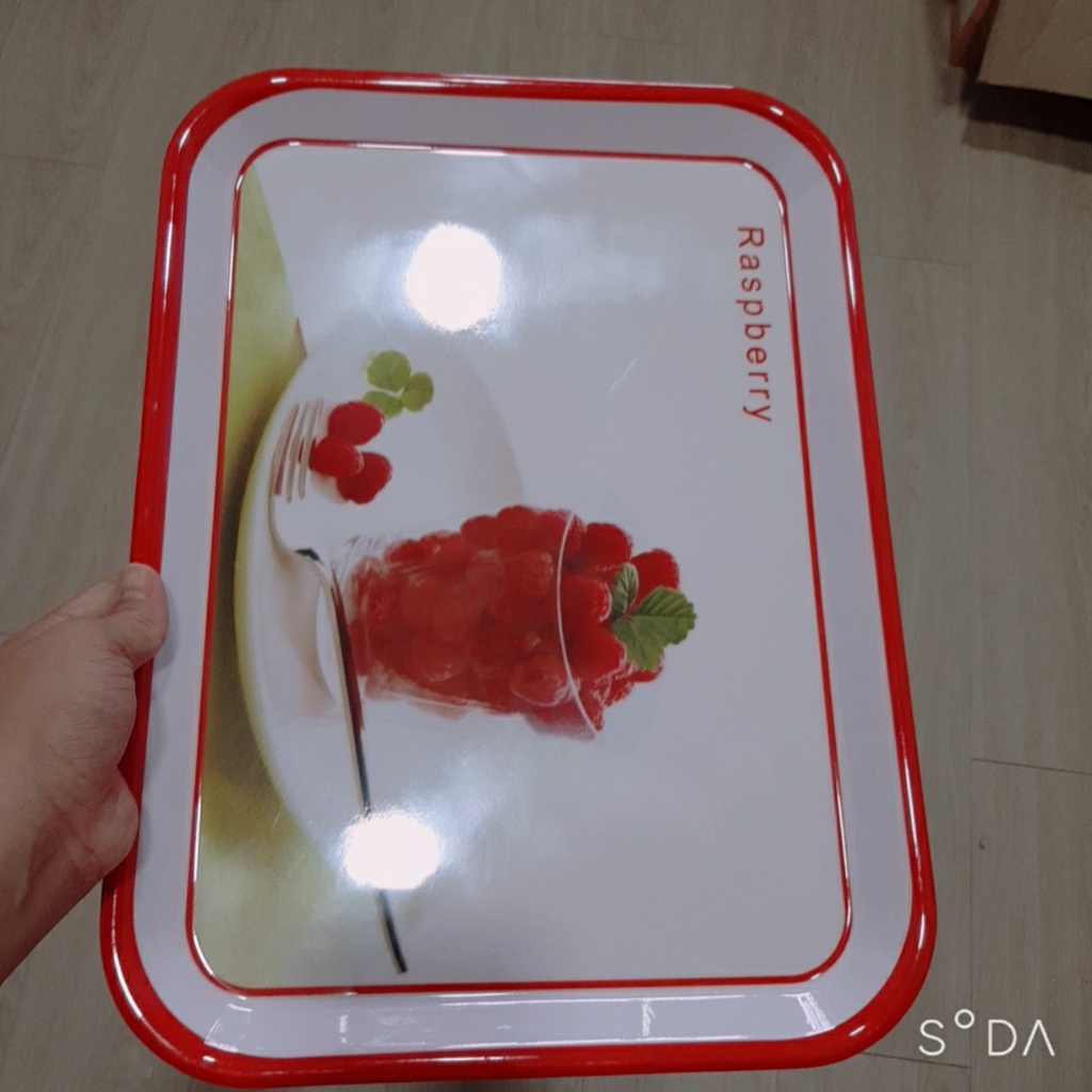 Khay Nhựa Mâm Vuông Melamine KHV1 -Cao Cấp- Sang Trọng