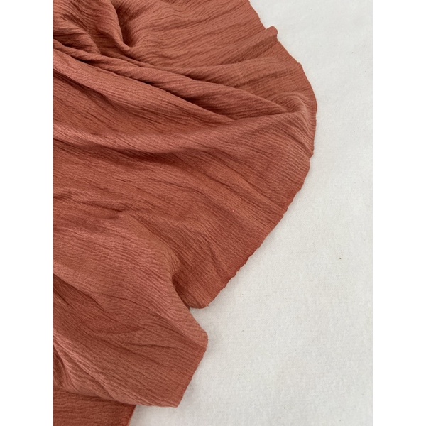 Vải thun cotton nhún tông trầm