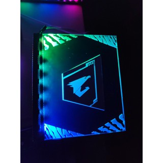 Ốp Tản Trang Trí Cover CPU- Dùng Cho Mọi Tản Nhiệt Khí Led Rainbow / ARGB - Làm Theo Yêu Cầu