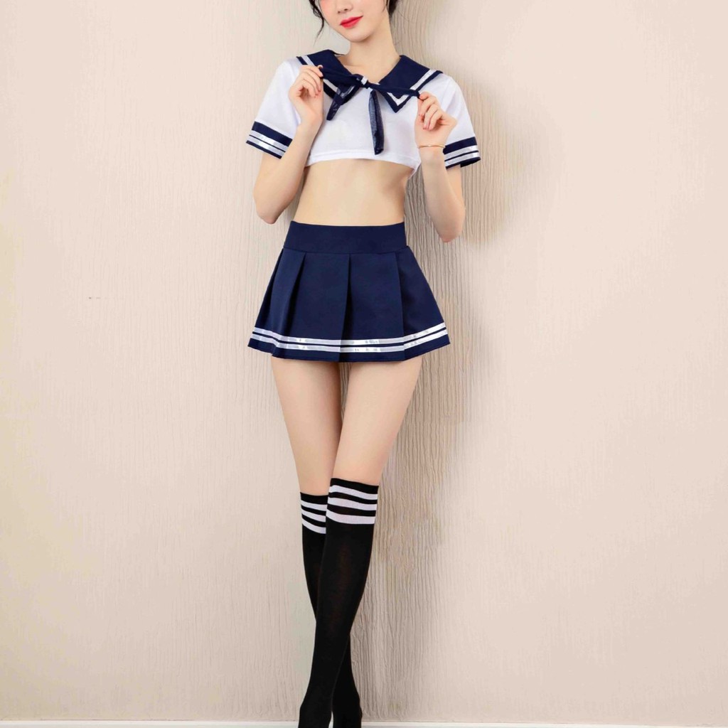 Set đồ ngủ cosplay nữ sinh gợi cảm Sherry Store S064 | BigBuy360 - bigbuy360.vn
