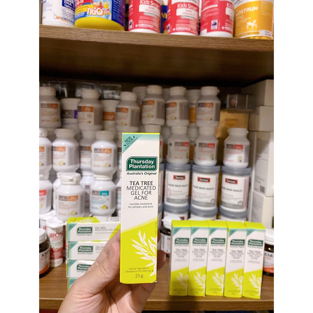 Gel tinh dầu tràm trà Tea Tree Medicated Acne - limosu