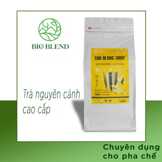 Trà oolong hữu cơ nguyên liệu trà sữa, trà hoa quả bio blend túi 1kg