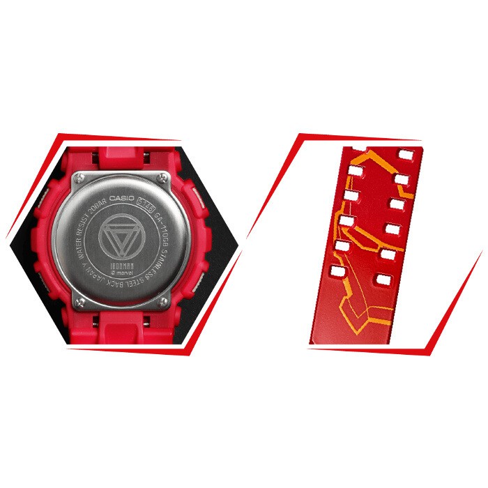 Đồng hồ thể thao nam nữ G-Shock GA-110 Limited Marvel Iron Man Full phụ kiện