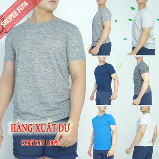 Áo Thun Nam Tay Ngắn Cổ Tròn Xuất Dư