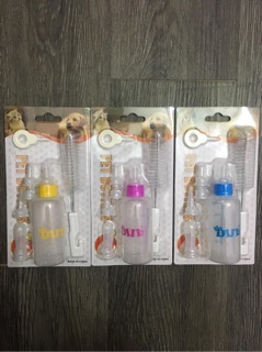 Bộ bình sữa ti cho mèo con sơ sinh