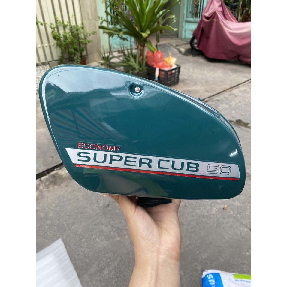 DÀN ÁO XE CUB 81 XANH DƯA CÓ TEM
