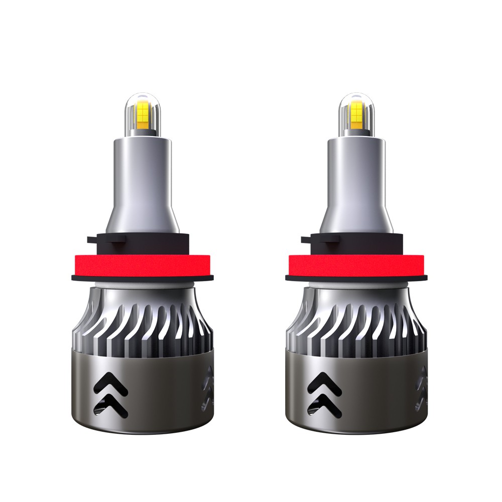 Đèn Pha LED 8 Mặt 360 Độ CSP 9600LM 80W H11 H1 9006 LC135 Chuyên Dụng Cho Xe Hơi / Xe Máy