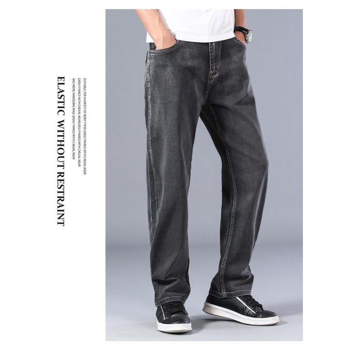 Quần jean ống suông nhiều kích thước thời trang dành cho nam