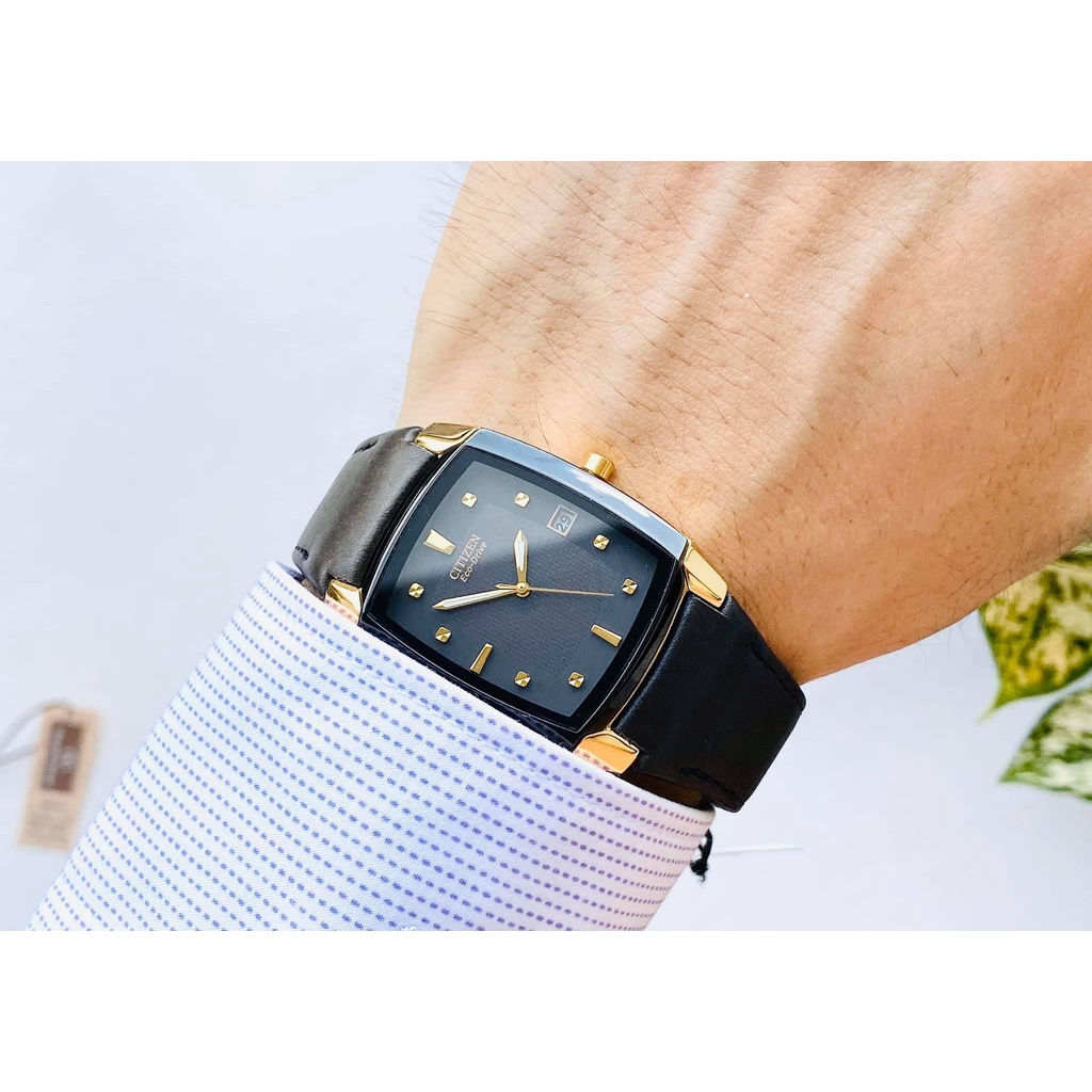 Đồng hồ Nam Citizen Eco Drive Dây Da BM6574-09E